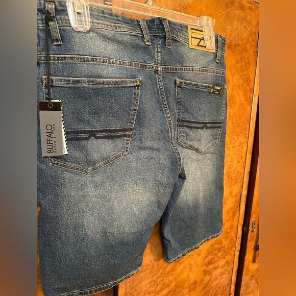 Buffalo jeans - Men's Blue Denim Shorts - size 36 - Picture 4 of 9